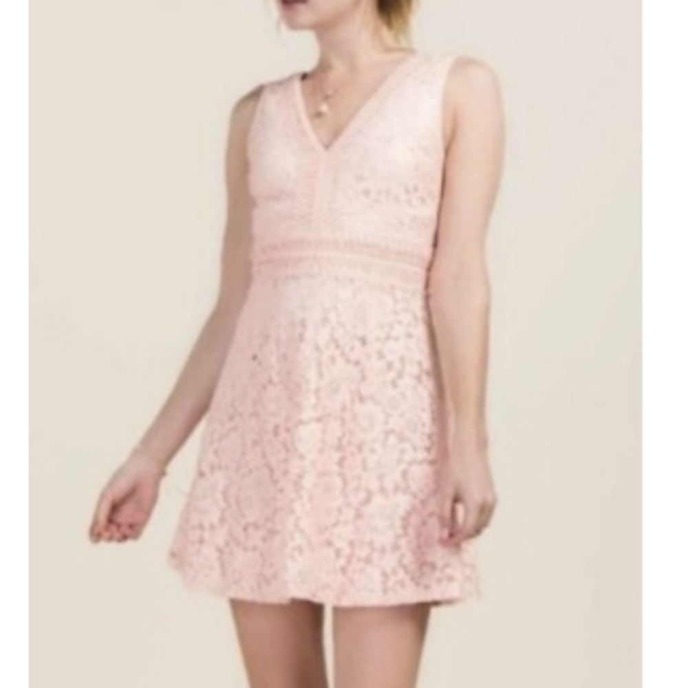 Francesca V Neck Mini Dress